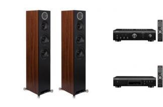 DENON PMA-600NE + DCD-600NE + ELAC REFERENCE F5
