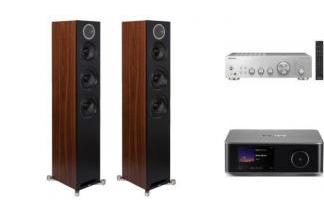 PIONEER A-40AE s + WIIM ULTRA + ELAC REFERENCE F5