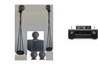 DENON AVR-S660H + CABASSE ALCYONE 2 5.1 stand