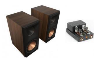 UNISON RESEARCH TRIODE 25 + KLIPSCH RP-600M II walnut