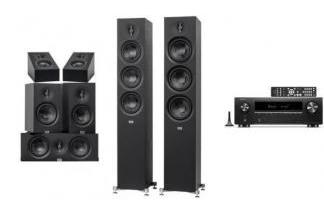 DENON AVR-X1800H DAB + ELAC DEBUT 3.0 F5.3 / B5.3 / C6.3 / A4.3