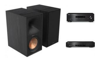 YAMAHA A-S201 + CD-S303 + KLIPSCH R-60M