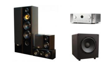 MARANTZ CINEMA 60 S + TAGA HARMONY TAV-606v3 + TSW-90