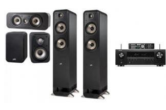 DENON AVC-S660H + POLK AUDIO ES55E + S15E + S30CE