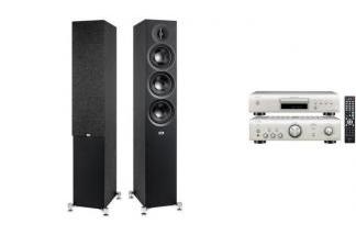 DENON PMA-600NE s + DCD-600NE + ELAC DEBUT 3.0 F5.3