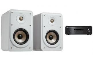 YAMAHA A-S201 + POLK AUDIO ES15 białe