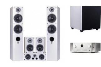 MARANTZ CINEMA 60 S + WILSON RAPTOR 7/1/V / SUB-10 białe