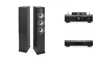 DENON PMA-900HNE + DCD-900NE + ELAC DEBUT F6.2