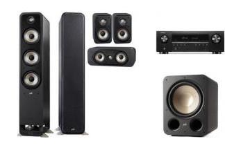 DENON AVR-S670H + POLK AUDIO ES60E + ES15E + ES30CE + ES12