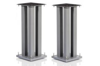 NORSTONE STYLUM SQUARE SPEAKER STANDS silver