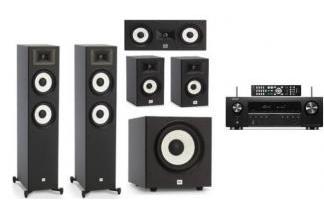 DENON AVR-S660H + JBL STAGE A170 (5.1)