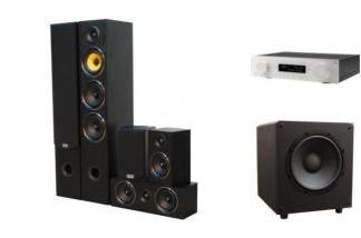 JBL MA710 WHT + TAGA HARMONY TAV-506 + TSW-90