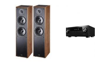 PIONEER VSX-935 +  MAGNAT MONITOR S80 ATM walnut