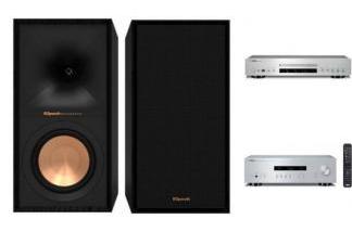 YAMAHA A-S201 s + CD-S303 + KLIPSCH R-50M