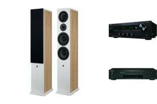 ONKYO TX-8270 + C-7030 + WILSON SEVEN (LIGHT OAK)