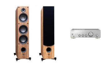 PIONEER A-10AE s + TAGA HARMONY TAV-607F oak