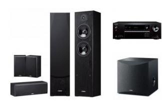 ONKYO TX-NR5100 + YAMAHA NS-F51 + SW100