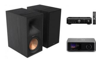 DENON PMA-600NE + WIIM ULTRA + KLIPSCH R-60M