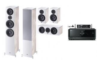 YAMAHA RX-V4A + HECO AURORA 700 / 200 / C30 white