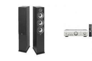 DENON PMA-600NE s + ELAC DEBUT F6.2