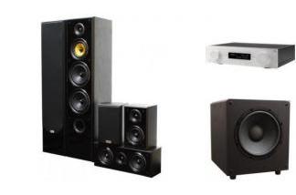 JBL MA710 WHT + TAGA HARMONY TAV-606v3 + TSW-90