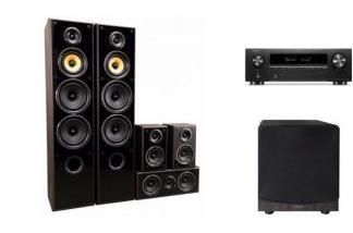 DENON AVR-X1800H + TAGA HARMONY TAV-606v3 + TSW-80 mw