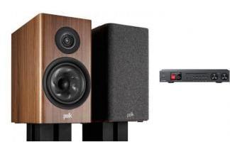 KENWOOD KR-W8000SCD-B + POLK AUDIO RESERVE R200 walnut