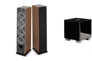 FOCAL VESTIA N3 dw + REL ACOUSTICS T/5X