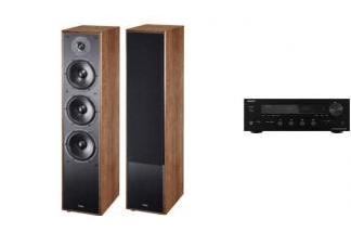 ONKYO TX-8470 + MAGNAT MONITOR S70 walnut