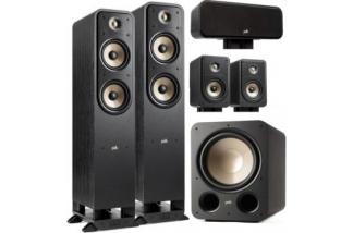 POLK AUDIO ES55 + ES30CE + ES15E + ES12