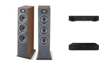 ARCAM A5 + CD5 + FOCAL THEVA N3 dark wood