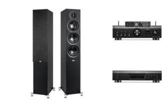 DENON PMA-900HNE + DCD-900NE + ELAC DEBUT 3.0 F5.3