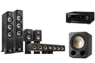 PIONEER VSX-LX505 + POLK AUDIO ES60E + ES30C + ES15 + ES12