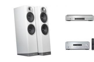 YAMAHA A-S201 S + CD-S303 + JAMO S7-27F GREY C