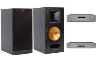 CAMBRIDGE AUDIO AXR100D + AXC35 + KLIPSCH REFERENCE RB-81 II