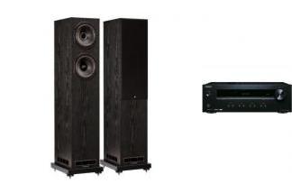 ONKYO TX-8220 + FYNE AUDIO F501E