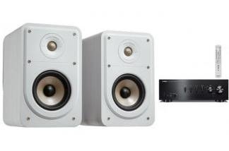 YAMAHA A-S501 + POLK AUDIO ES20 białe