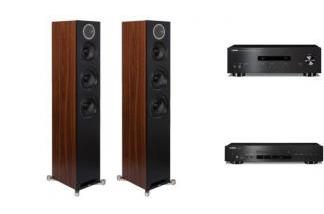 YAMAHA A-S201 + CD-S303 + ELAC REFERENCE F5