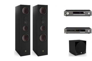 ARCAM SA20 + CDS50 + DALI OPTICON 8 MK2 + E-12F