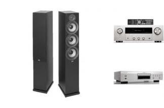 DENON DRA-900H s + DCD-900NE + ELAC DEBUT F6.2