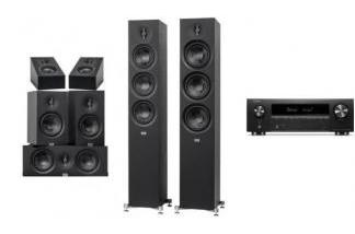 DENON AVR-X1800H + ELAC DEBUT 3.0 F5.3 / B5.3 / C6.3 / A4.3