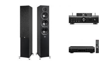 DENON PMA-900HNE + DCD-600NE + ELAC DEBUT 3.0 F5.3