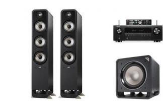 DENON AVC-S660H + POLK AUDIO S60E + SUB 12 (2.1)