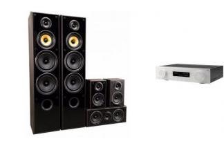 JBL MA710 WHT + TAGA HARMONY TAV-606v3 mw