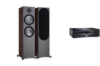 MAGNAT MR780 + Monitor Audio Bronze 500 walnut