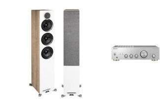 PIONEER A-10AE s + ELAC DEBUT REFERENCE F5