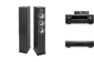 DENON DRA-900H + DCD-900NE + ELAC DEBUT F6.2