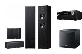 PIONEER VSX-935 + YAMAHA NS-F51 + NS-SW100