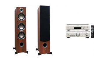 DENON PMA-600NE S + DCD-600NE + TAGA HARMONY TAV-607F walnut