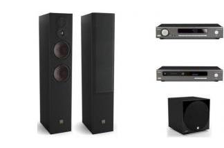 ARCAM SA20 + CDS50 + DALI OPTICON 6 MK2 + E-12F